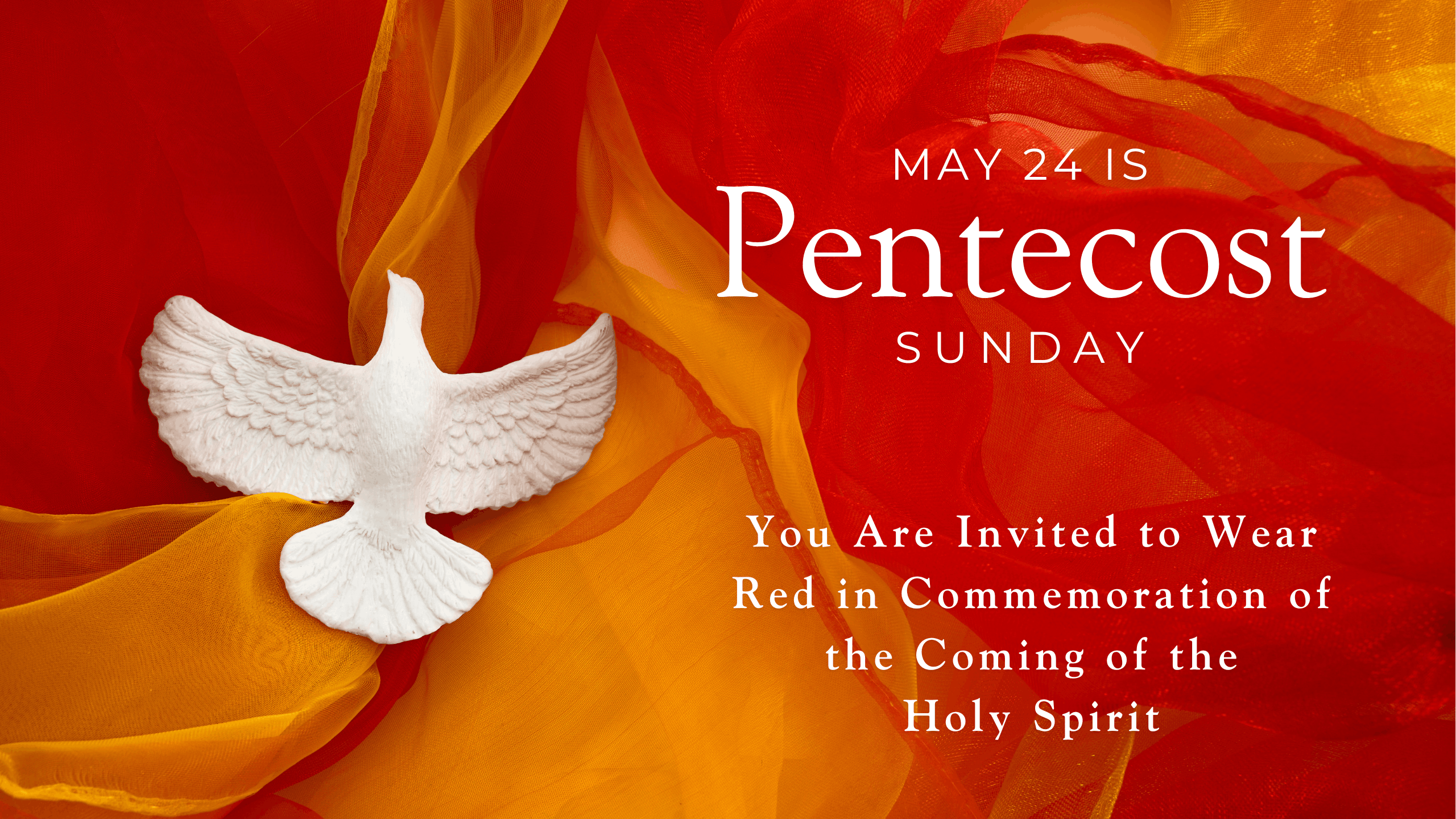 Pentecost – Wear Red